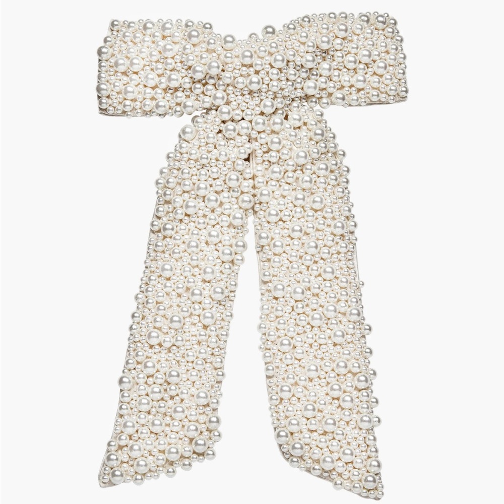 Jennifer Behr Pearl Bow Large